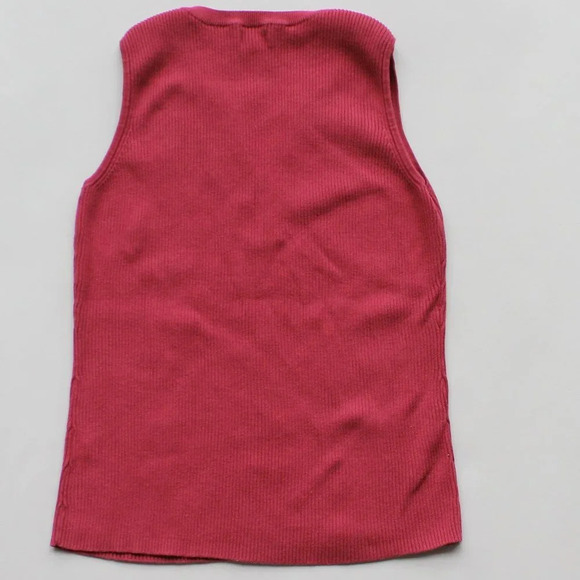 Croft & Barrow Knit Ribbed Tank - Picture 6 of 6